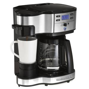 Cafetera 2 En 1 Programable Hamilton Beach