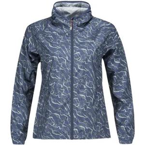 Chaqueta Cortaviento Mujer Nightfall Hoody Print Azul Noche Lippi