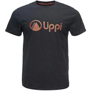 Polera Hombre Lippi Logo Uv-stop T-shirt Negro