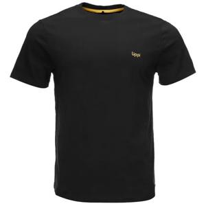 Polera Hombre Lippi Ulmo Cotton Uv-stop T-shirt Negro