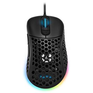 Mouse Gamer Sharkoon Light² 200, Ultra-Liviano 62 gramos, RGB, 6 botones, 16000 DPI