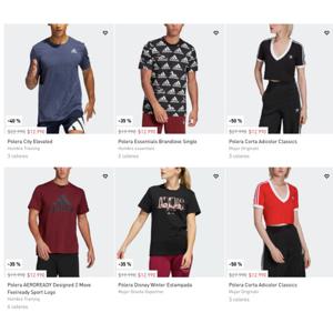 Multitud De Poleras Adidas En Oferta