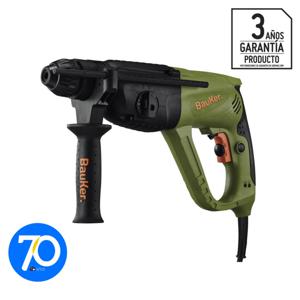 Rotomartillo Eléctrico Bauker 1050W 3.0 J, 3 Años De Garantía