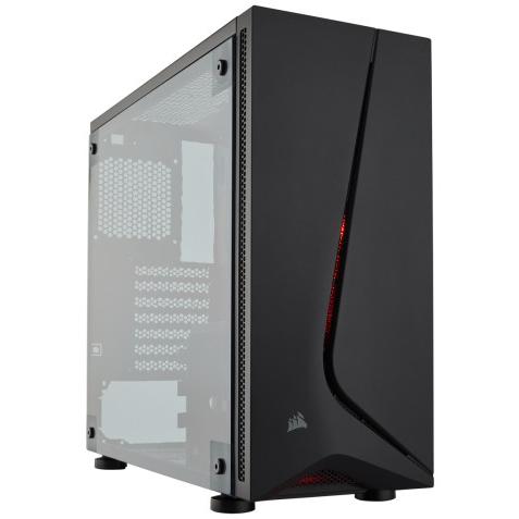 Gabinete Gamer Corsair Carbide, Lateral Acrilico, ATX, MicroATX, Mini-ITX