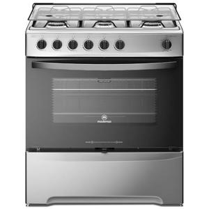 Cocina A Gas 6 Quemadores M 820 T Acero Inoxidable