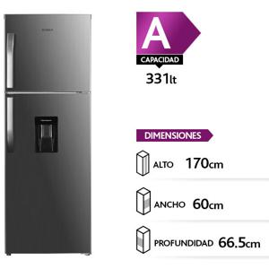 Refrigerador Winia Frt-37dip No Frost 331 Lts