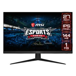 Monitor Gamer MSI Optix G271 de 27“ (IPS, FullHD, 144Hz, 1ms, FreeSync, dP+HDMI)