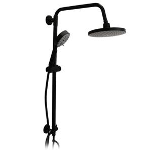 Columna De Ducha Stretto Venti Negro Mate