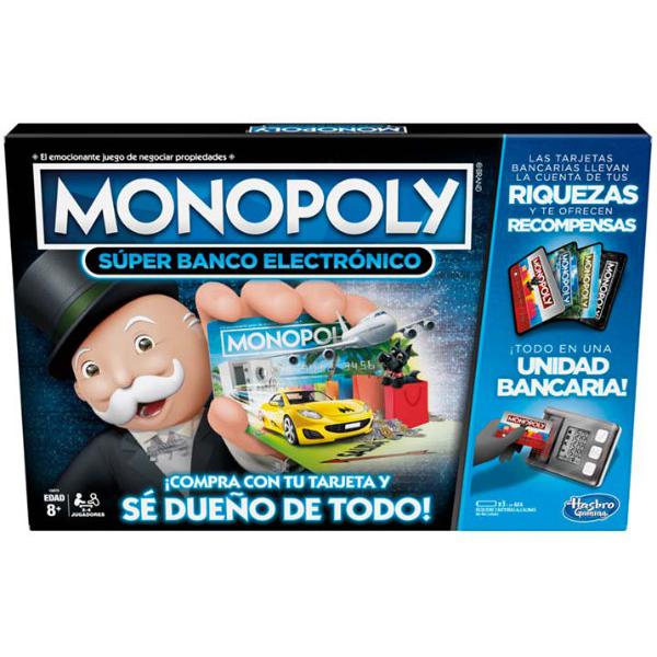 Juego De Mesa Monopoly Super Banco Electronico