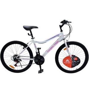 Bicicleta Mountain Bike Ozark Aro 24 Blanca/Rosada