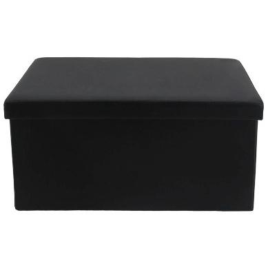 Pouf Negro Mainstays Pu Gran