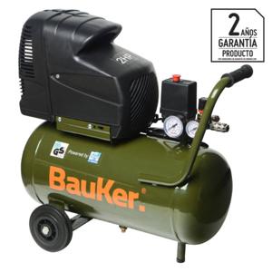 Compresor De Aire Portátil Bauker 2 HP 25 litros