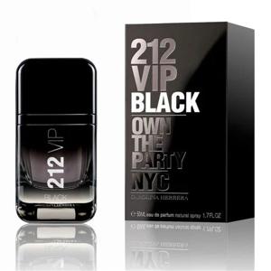 Perfume Carolina Herrera 212 Vip Black Hombre EDP 50 ml