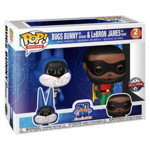 Funko Pop Sj2 Bugs As Batman Y Lebron As Robin