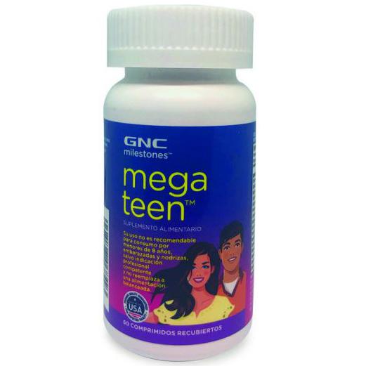 GNC Mega Teen X 60 Comprimidos Recubiertos