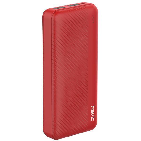 Batería Power Bank Havit 10.000 Mah Rojo