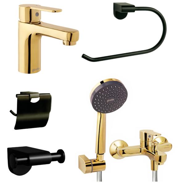 Pack De Baño Oro Atacama Stretto