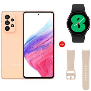 Combo Samsung Galaxy A53 5G 128GB 6,5" + Galaxy Watch4 40mm + Correa Galaxy Watch Pink