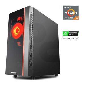 Desktop Gamer Gear Red Demon AMD Ryzen 5 5600 8GB 1TB NVIDIA GTX 1650 4GB