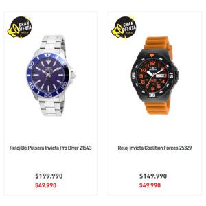 Reloj De Pulsera Invicta Varios Modelos