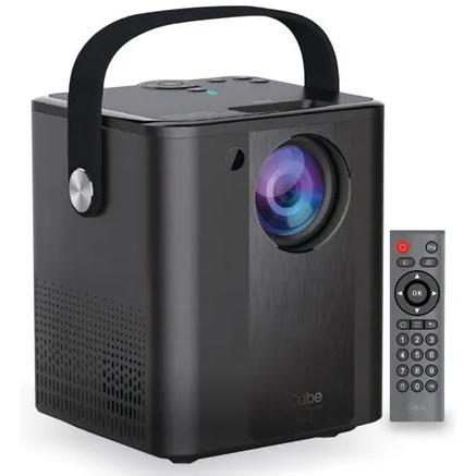 Proyector Mlab Cube 2000 Lm 1080p Fhd Wi Fi Screen Mirror