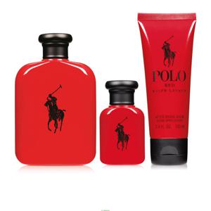 Set Perfume Hombre Polo Red EDT 125 ml + 40 ml + After Shave Ralph Lauren