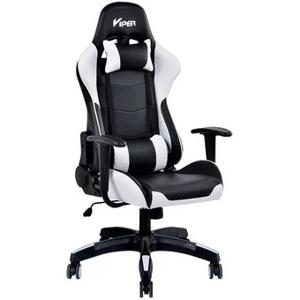 Silla Gamer Pro Viper Suspensión Reclinable 180° Blanca