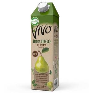 Jugo 100% Fruta Pera 1 L Vivo