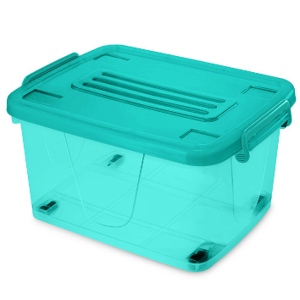 Caja Organizadora Con Ruedas 18 Litros Haus Color Surtido