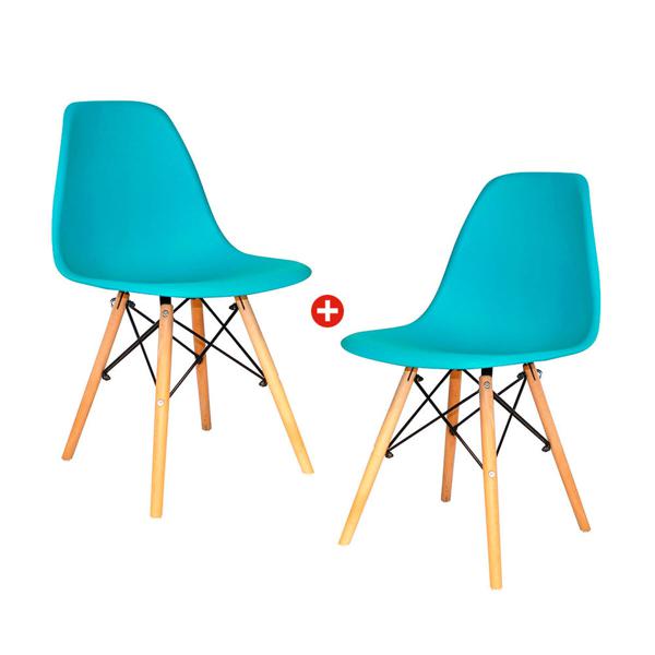 Pack 2 Sillas Oslo Eames Calipso