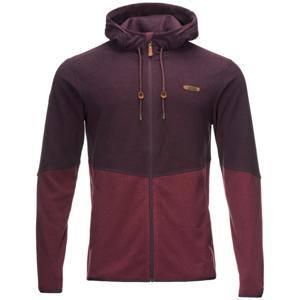 Poleron Hombre Lippi Stripes Nano-f Full Zip Hoody Vino