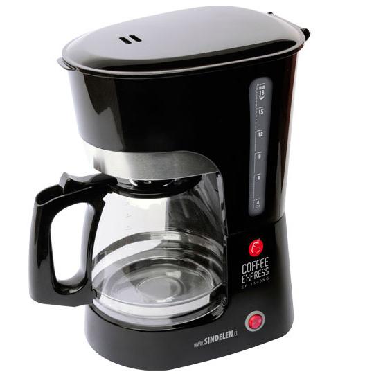 Cafetera Electrica Sindelen Cf-1500 Negra