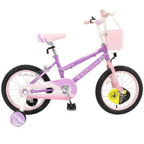 Bicicleta Infantil Aro 16 Morado Body Glove