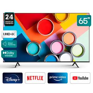 LED Hisense 65 Pulgadas Ultra HD Smart TV 65A6H