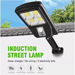 Foco Solar Led 48Cob Con Sensor De Movimiento 40W