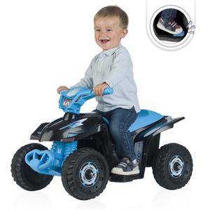 Cuatrimoto A Bateria Loko Toys 99033-B 4 Ruedas Celeste