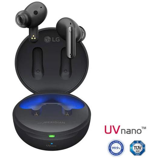 Audífonos LG Tone Free FP8 UV Nano Negro