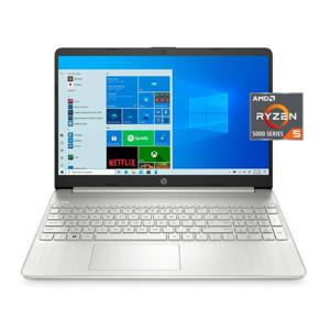 Notebook HP 15-EF2127WM, 15,6" FHD, Ryzen 5-5500, 8GB RAM, 256GB SSD, Silver, Teclado En Ingles