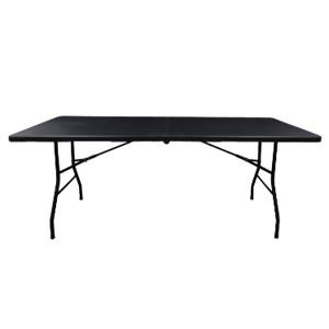 Mesa Plegable 183 Negro Mainstays