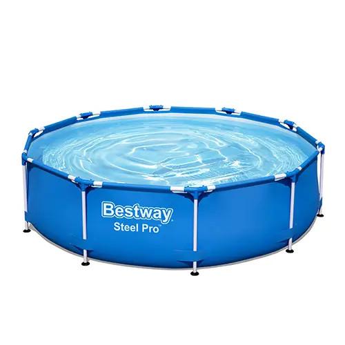 Piscina Estructural Bestway Steel Pro 305 CM x 76 CM 56679 + Bomba De Filtro