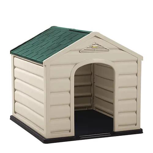 Casa Para Perro Rimax Pequeña RX10804 Techo Verde