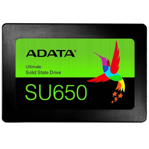 Unidad De Estado Sólido ADATA Ultimate SU650, 240GB, SATA 2.5", Lectura 520MB/s Escritura 450MB/s