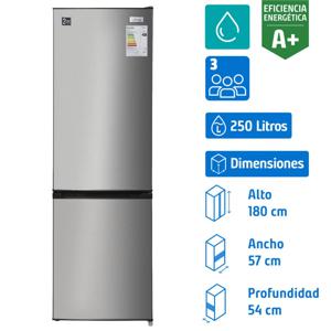 Refrigerador No Frost Bottom Freezer 250 Litros Inox Libero