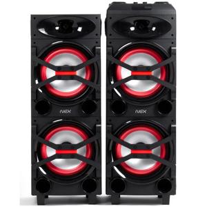 Parlante Doble Karaoke Bluetooth Ravaset 10" SPS1022 Nex