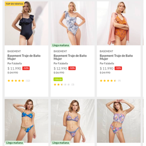 Variedad Trajes De Baño y Bikinis En Oferta En Falabella