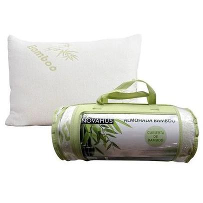 Almohada Bambú 40x65 Cm Blanco Novahus