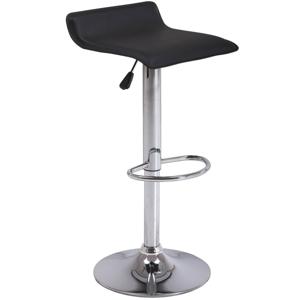 Silla Bar Enzo Negra Just Home Collection