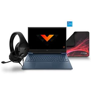 Notebook Gamer HP Victus 16,1' Core i5 8GB RAM 512GB SSD + Audífonos y Mouse Pad