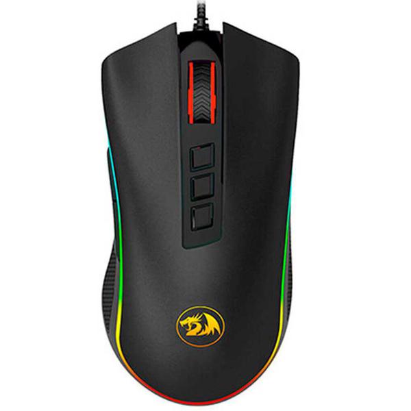 Mouse Gamer Redragon Cobra 29Redm7111 RGB USB Negro
