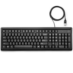 Teclado HP Con Cable Entrada USB 100 Ltna